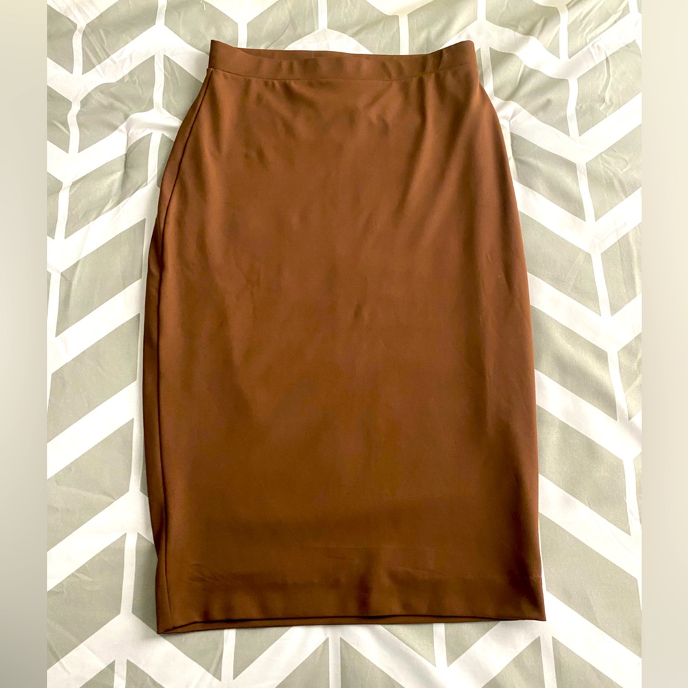 Cocoa brown XS pencil skirt. Never worn